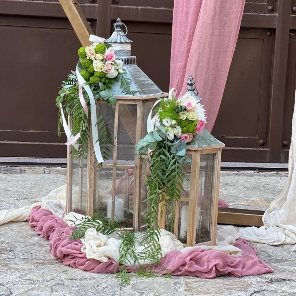 στολισμός γάμου με λουλούδια