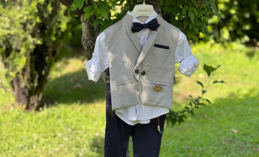 Βαπτιστικά ρούχα για αγόρι, από τη βάπτιση του μικρού Δημήτρη